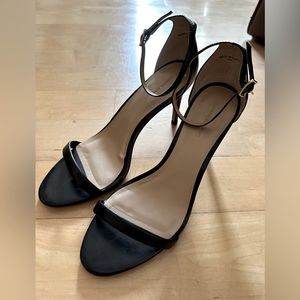 Leather High Heel Sandals